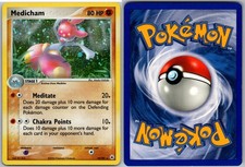 Pokemon Card Medicham Holo LP Hidden Legends 10/101