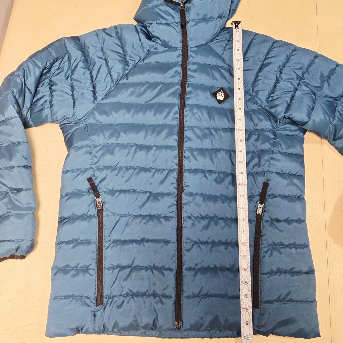 Alaskan Hardgear AKHG Puffin Hooded Puffer Jacket Men’s M Teal Duluth Trading View 6