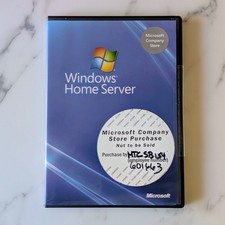 Vintage Factory Sealed Microsoft Windows Home Server V1 2007 Company Store
