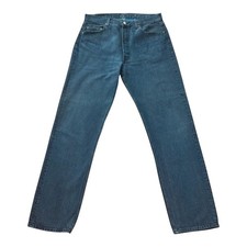 Vintage 90s Levis 501 Jeans Mens 34x33 Made in USA Overdyed 501-0674 Tag 36x34