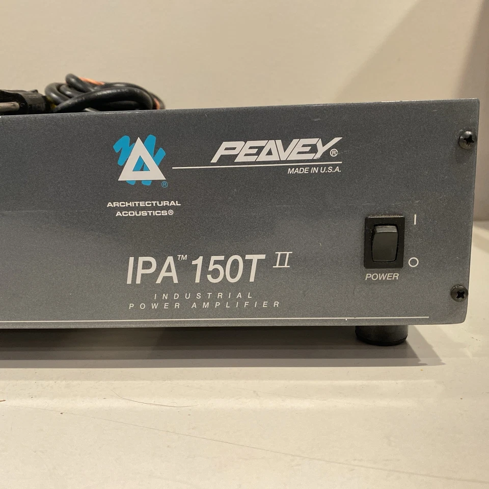 PEAVEY IPA 150T II Industrial Power Amplifier - EC - Image 4 of 4