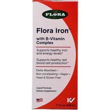 Flora Iron With B Vitamin Complex 7.7 Oz