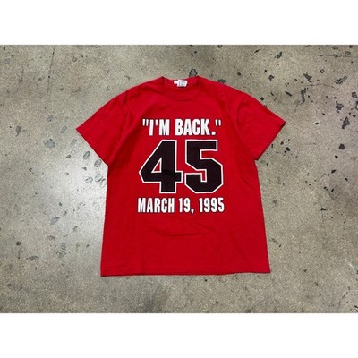 Im Back 45 Jordan Tee - Red Size Large