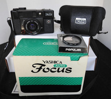 TESTED All Works Yashica Auto Focus 38mm F2.8 Point Shoot film Camera w/Case
