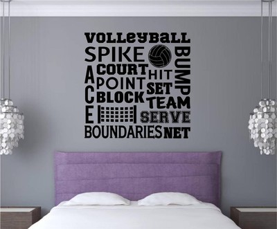 Enchanting Volleyball Bedroom Decor
