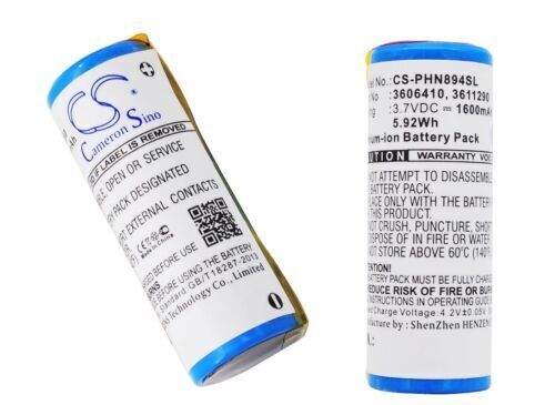 Kastar 18490 with tab 3.7V 1600mAh Battery for Philips Kastar 18490 with tab 3.7V 1600mAh Battery for Philips