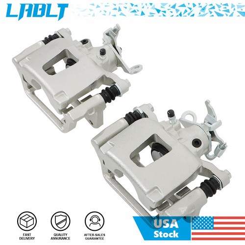 Pinzas de freno traseras izquierda y derecha LABLT con soporte para Dodge Journey 2012-2018 - Imagen 6 de 10