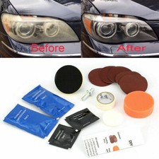Car Headlight Restoration Kit Head Light Polish Repair Set Headlamp Polishing UK