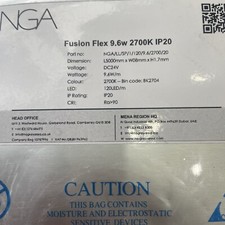 24VDC LED tape, warm white 2700K, 9.6W/m, 120LED/m, 5m, IP20, BK2704