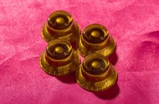 Vintage Spec Amber Cab Knobs (4x)