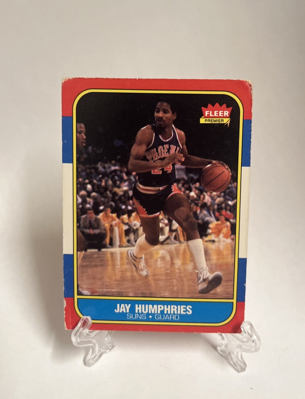 1986-87 FLEER #49 JAY HUMPHRIES PHOENIX SUNS