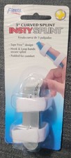 3" Curved Splint Insty Splint- Finger Splint- W/ Tape Free Design  Padded...