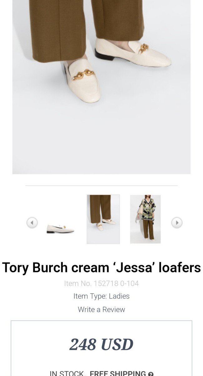 TORY BURCH JESSA LOAFER Size 5.5 | eBay TORY BURCH JESSA LOAFER Size 5.5 | eBay