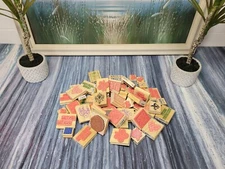 wood block rubber inkstamp lot scrapbooking / sn3365 R1