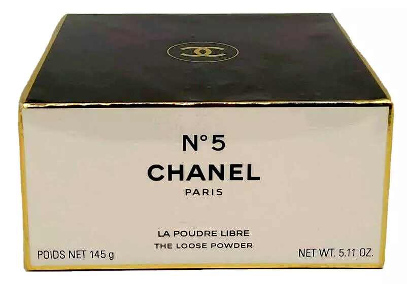 Vintage CHANEL No. 5 The Loose Powder 5.11oz 145g AFTER BATH BODY POWDER  Paris