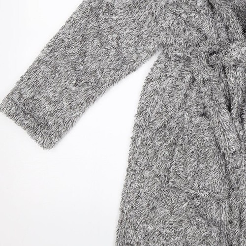 George Boys Grey Solid Polyester Blend Robe Size 7-8 Years - Picture 12 of 12