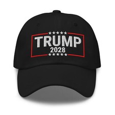 Trump 2028 hat Trump for president 2028 embroidered hat 2028 Trump hat