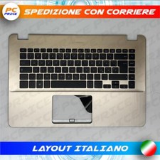 TASTIERA ORIGINALE ASUS X505 K505 CON TOPCASE PALMREST ORO
