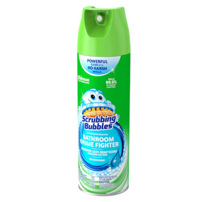 Scrubbing Bubbles Bathroom Grime Fighter Rainshower - 20oz Aerosol