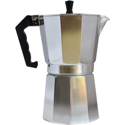 Imusa Aluminum Espresso Maker Stovetop 