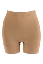 Yummie Women's Mid-Waist Seamless Shaping Short Almond