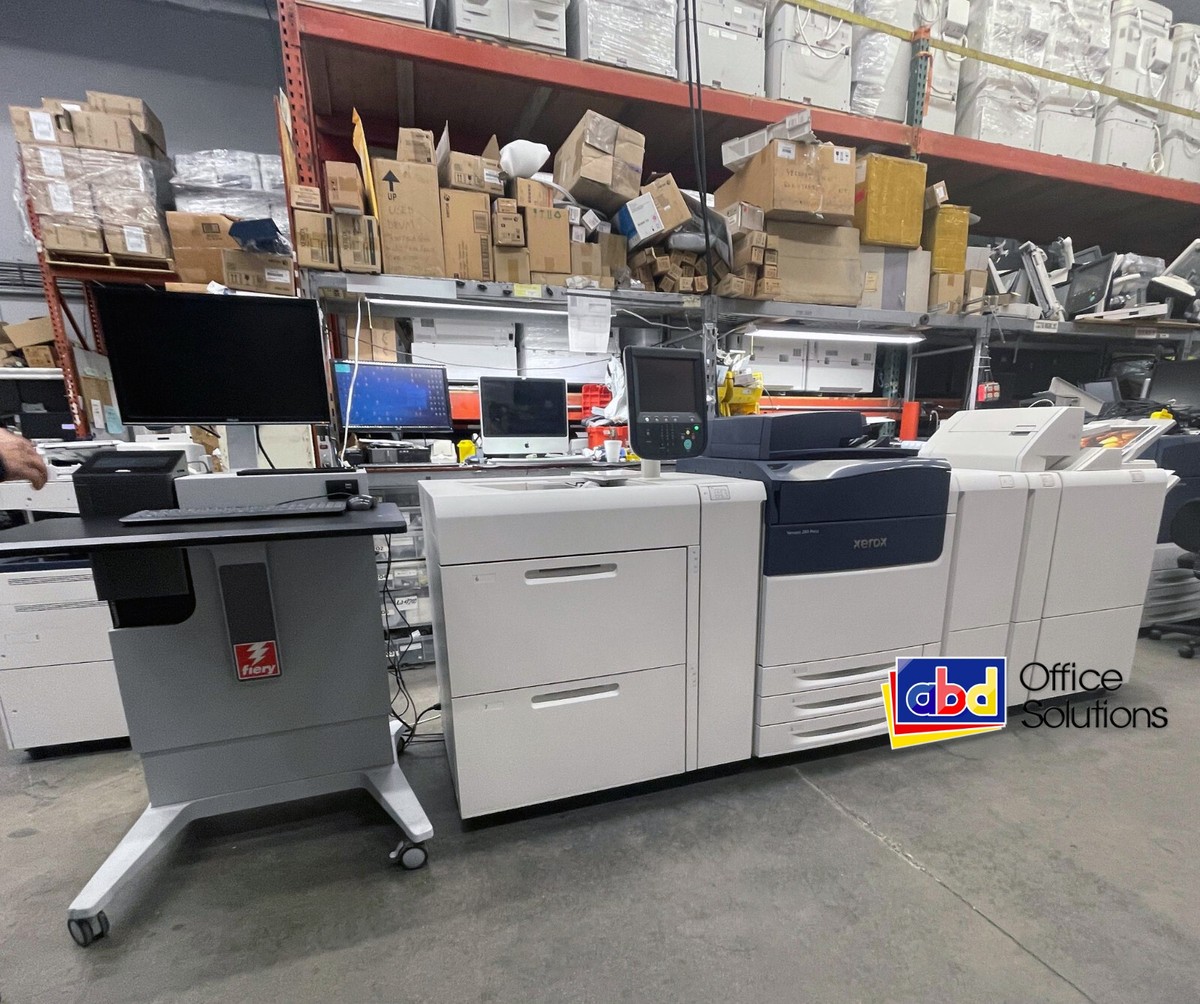 Xerox Versant 280 Press Color Production Printer Finisher Fiery 80