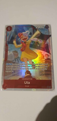 ONE PIECE TCG: Uta OP09-002 Rare Parallel Alt Art Emperors in the New World