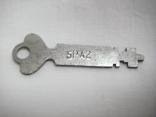 NOS Vintage Flat Key Corbin Lock Co. 5PA2