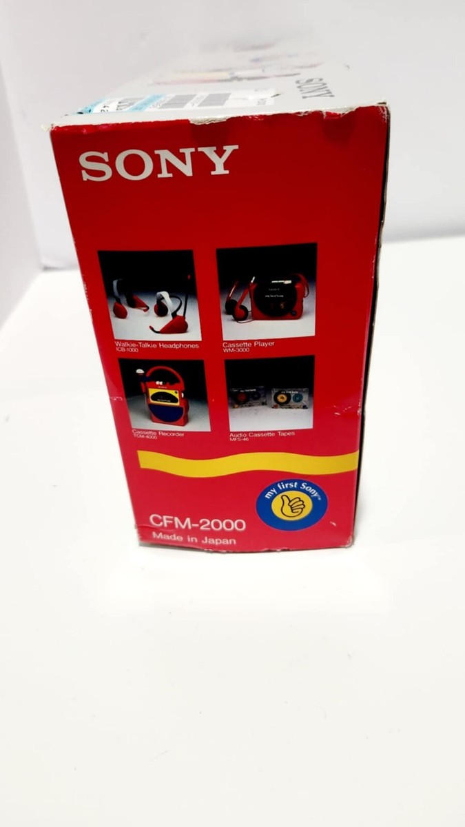 My First Sony Cassette Player CFM 2000 Radio Cassette player