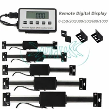 DRO Digital Readout Linear Scale Magnet Remote LCD Display CNC Milling Lathe