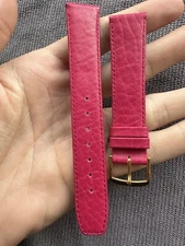 Vintage Watch Strap 18 mm Nos Camel Grain Top Quality V4