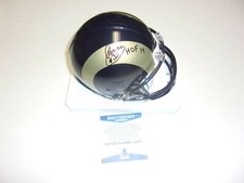 AENEAS WILLIAMS CARDINALS,RAMS,HOF 2014 BECKETT/COA SIGNED MINI HELMET