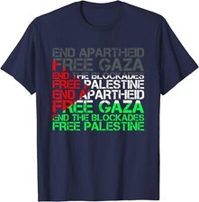 Free Palestine Arabic Palestine Gaza Jerusalem Suppor Unisex T-Shirt