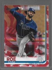 2019 Topps Independence Day #405 Chaz Roe SSP /76 