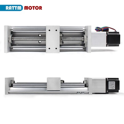 US SHIP】ZBX100-100mm/3.94'' XYZ Axis Cross Sliding Table SBR16 Linear Rail Guide