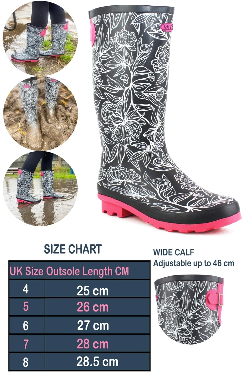 Female wellington shop boots