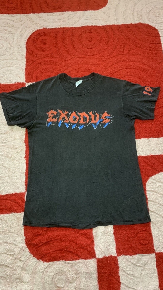 Vtg Rare Band Exodus ( 4 Album Still No Ballad ) 1990 tshirt | eBay
