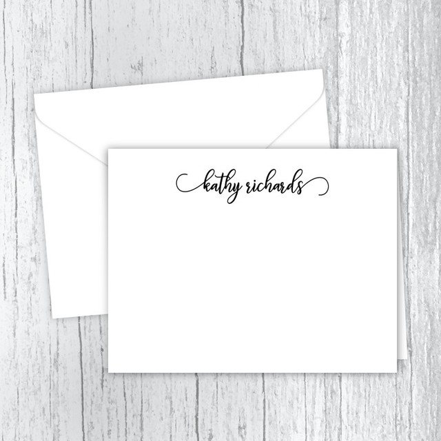 personalized folded cards