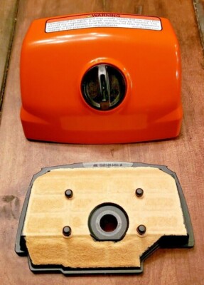 STIHL Air Filter Cover w/Filter MS201TC-M (M-Tronic) 1145-140-1904 Genuine OEM