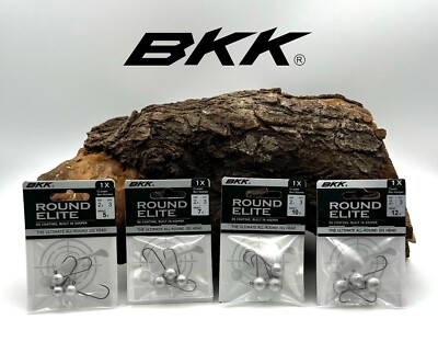 BKK Round Elite Classic Bait Keeper Gr. 2 Jighaken Jigkopf Haken Needle Point DA