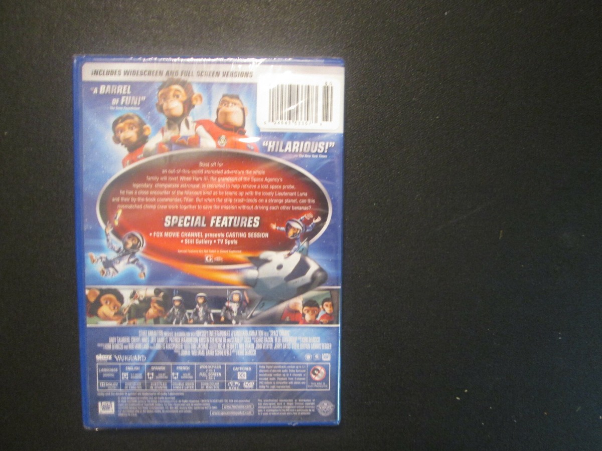 Space Chimps (DVD, 2009, Checkpoint Dual Side Sensormatic