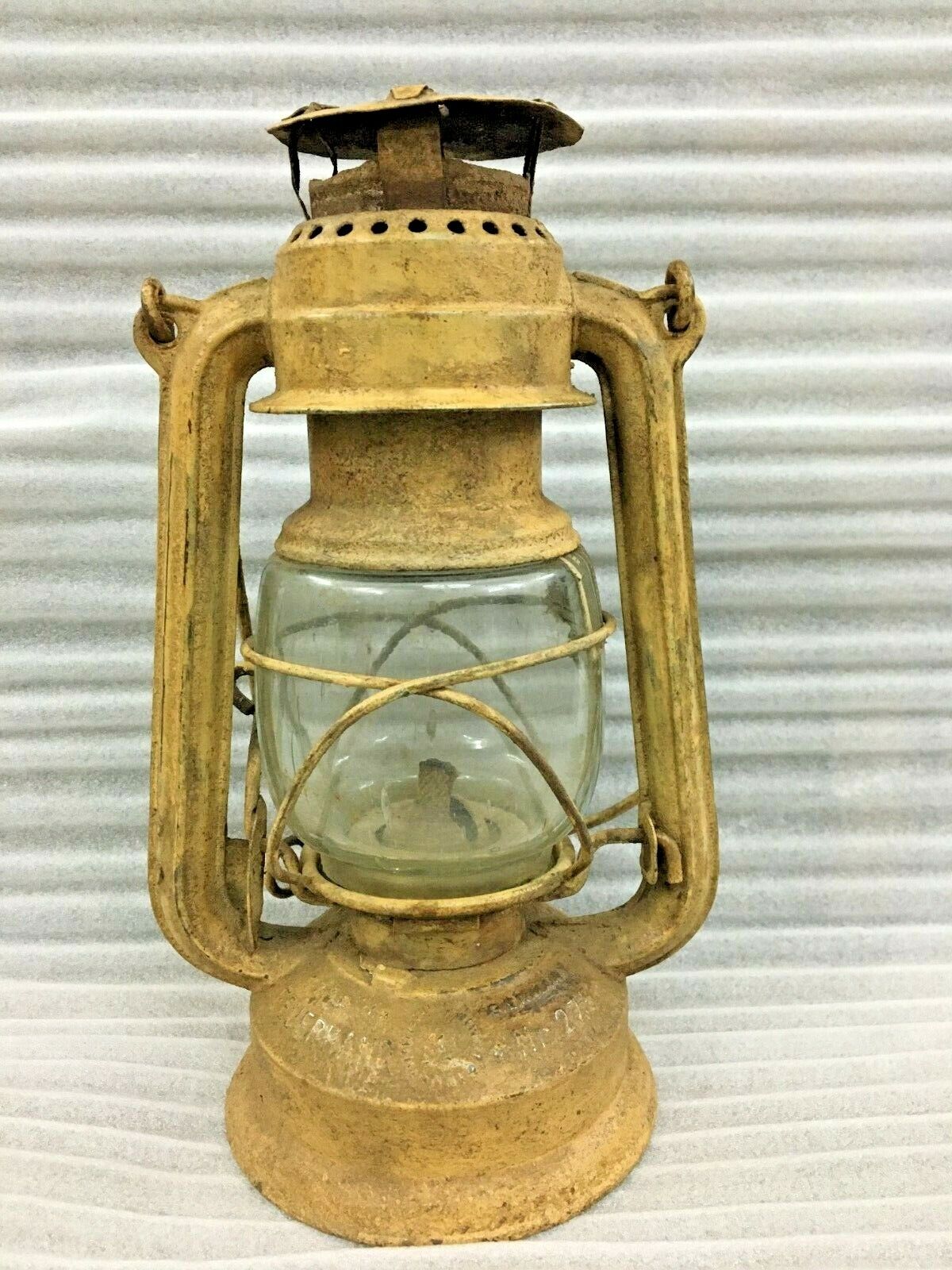 OLD VINTAGE FEUERHAND No.275 Kerosene Oil Lantern Original Glass /GERMANY