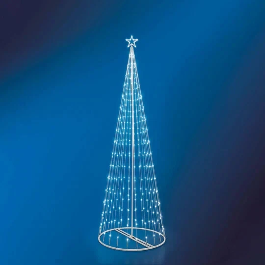 Albero Bonsai Luminoso 24 Led Luci di Natale 40 cm Decorazione Luce Calda - Area Illumina