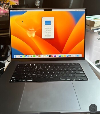 Apple MacBook Pro 2021 16 Inch 3.2 GHz M1 Max 1TB 64GB RAM 32-Core GPU AC