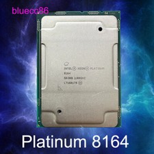 Intel Xeon Platinum 8164 LGA3647 26C/52T 2.0 GHz 35.75MB 150W CPU Processors