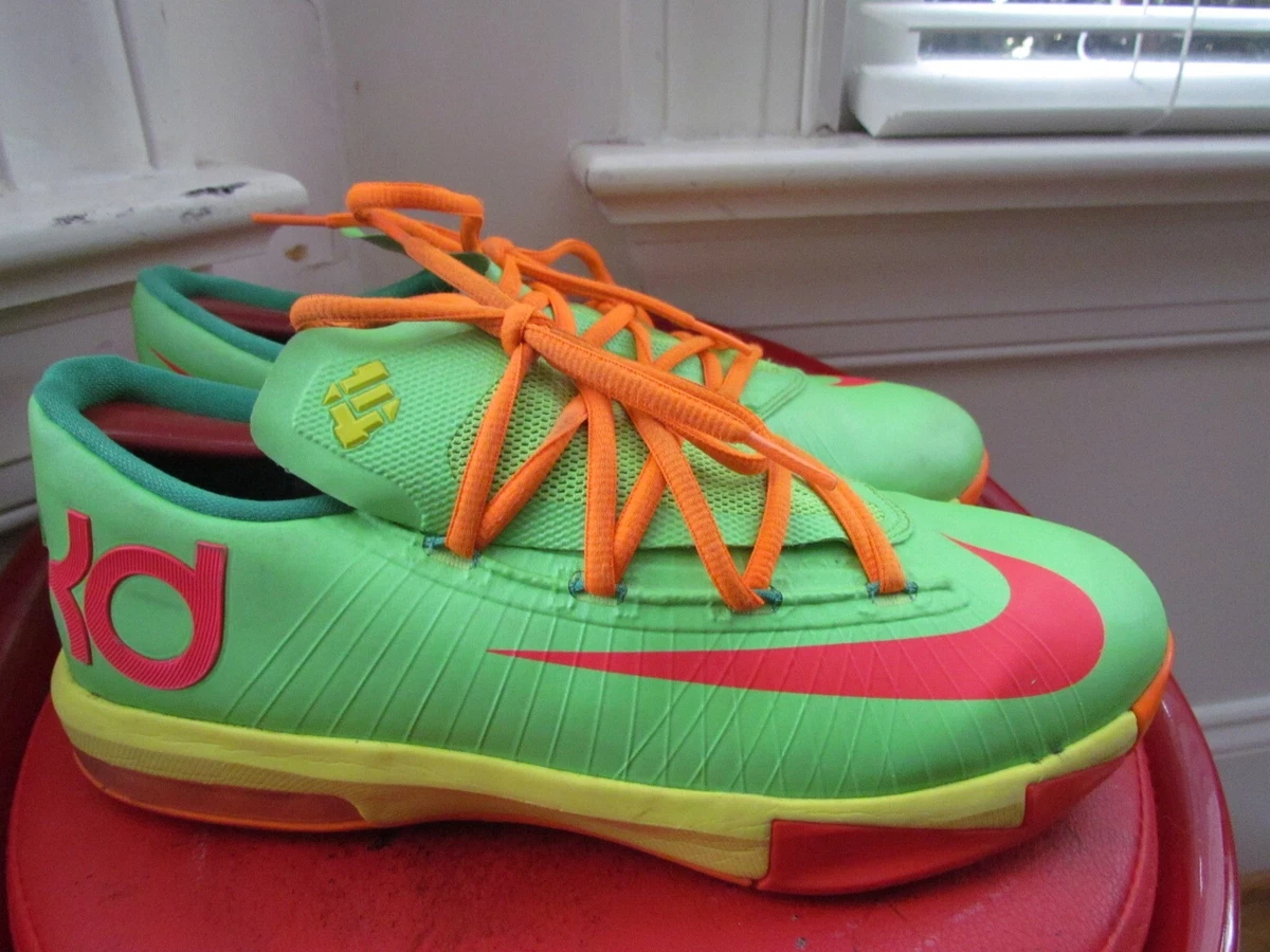 NIKE KD 6 GS CANDY BOY S BASKETBALL SHOES SIZE 6.5Y