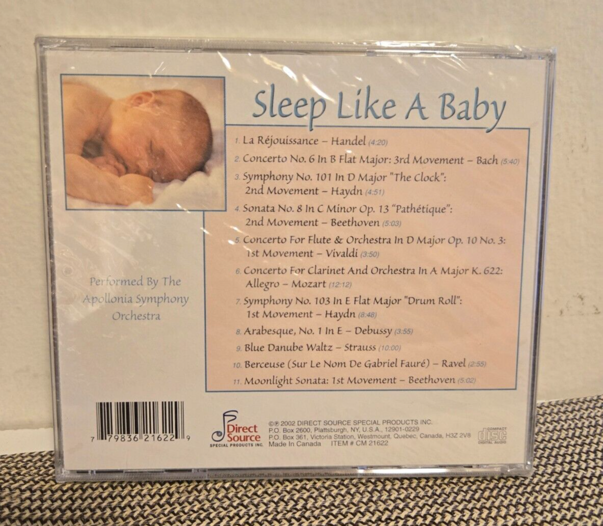 Sleep Like A Baby [CD, 2002] NEW, Sealed | eBay