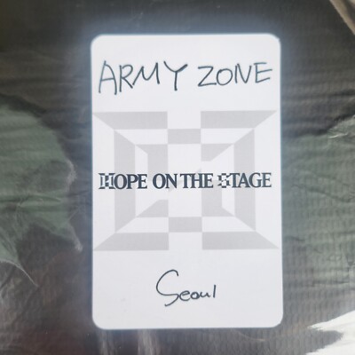 BTS J-HOPE TOUR 'HOPE ON THE STAGE' in SEOUL 3/2 ARMY ZONE BTS J-HOPE TOUR 'HOPE ON THE STAGE' in SEOUL 3/2 ARMY ZONE