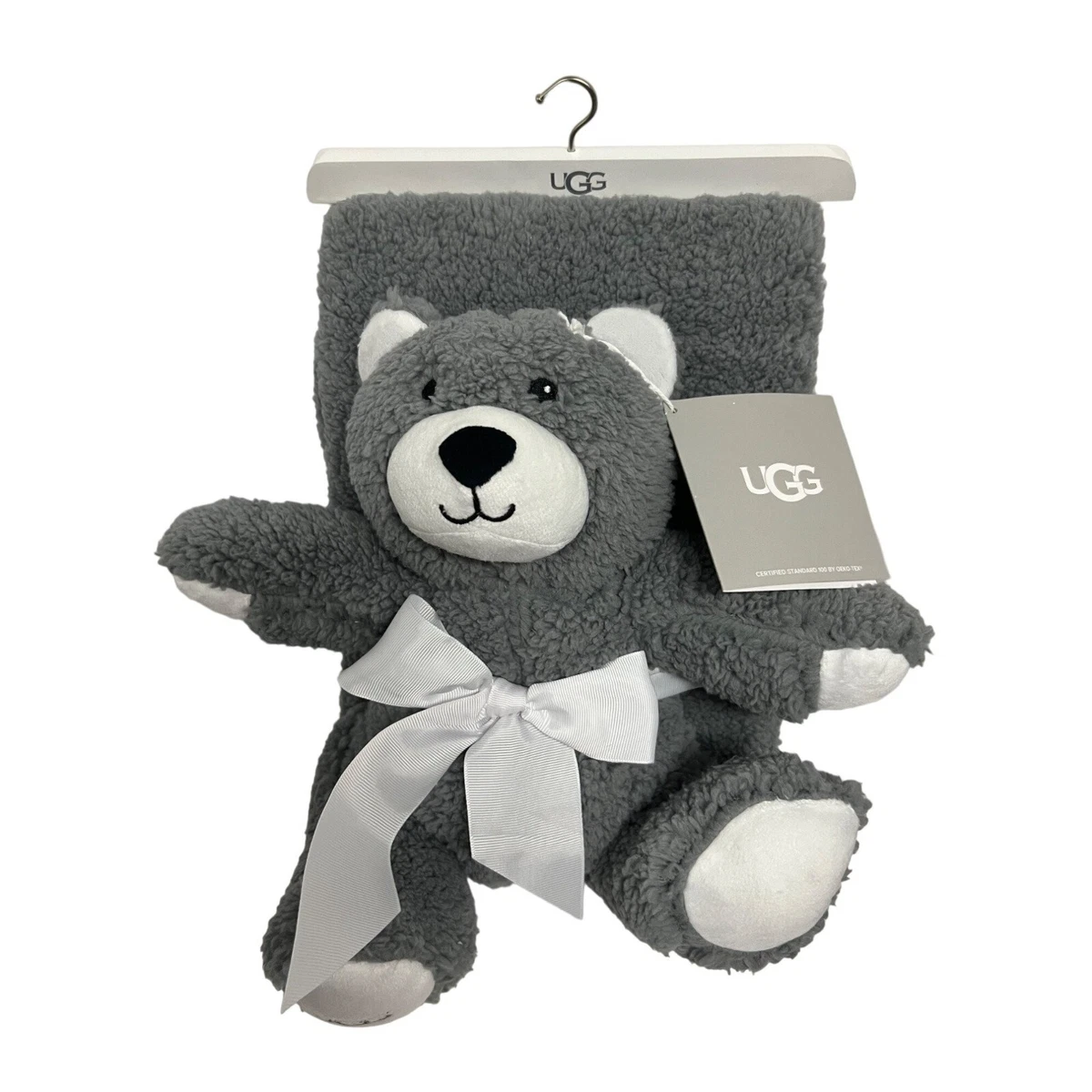 ugg bear and blanket