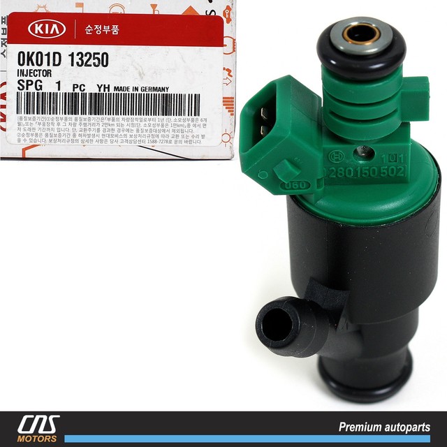 9502 Fits Genuine Kia Sportage 2.0L Fuel Injector Green OEM 0K01D